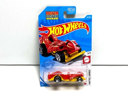 Image for Hot Wheels 2021 Mattel Games 3/5 RED Zombot 46/250